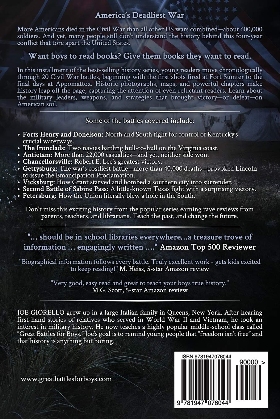 Great Battles for Boys: Civil War      Paperback – August 31, 2017