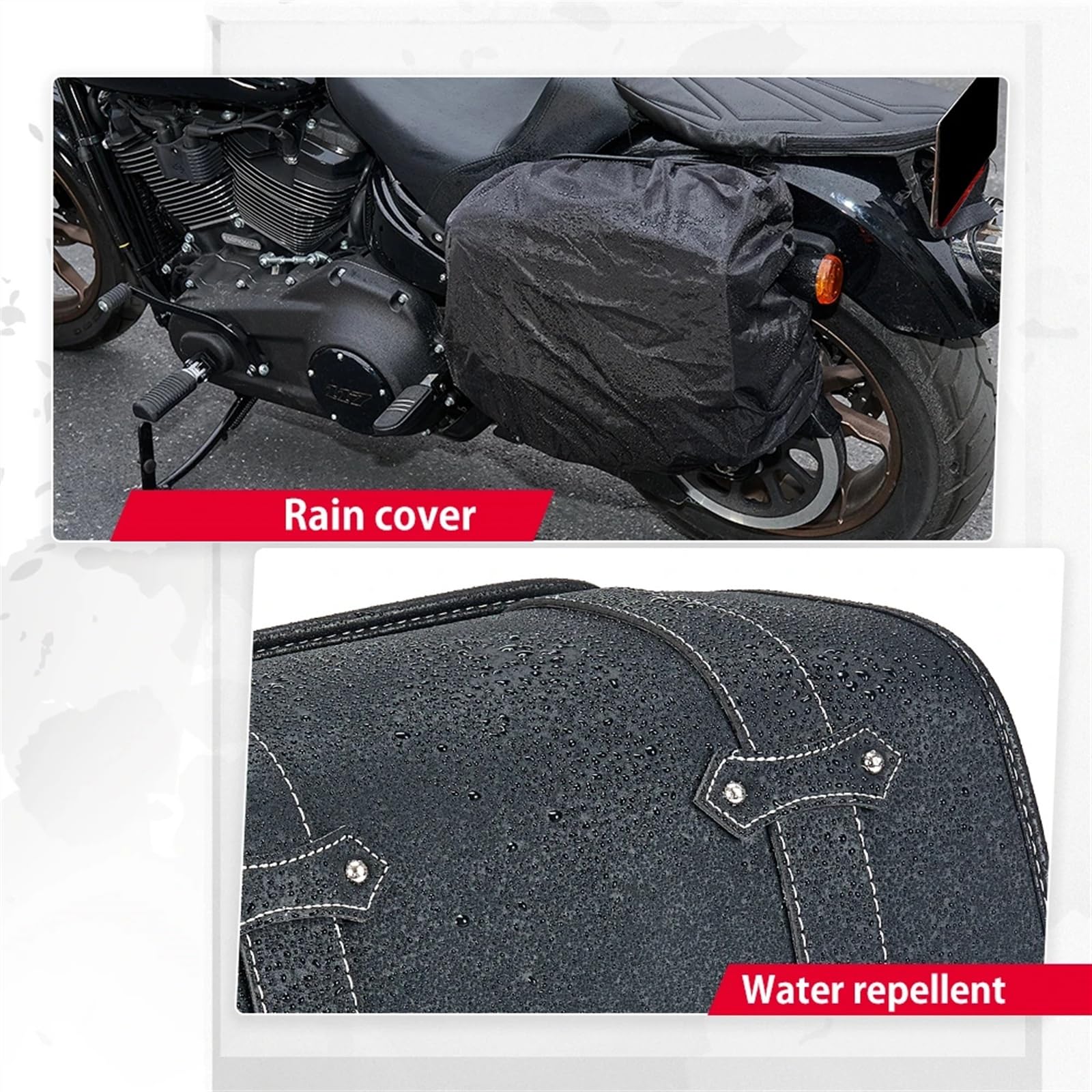 Amazon | バイク サイドバッグ レブル用 250 300 500 1100用