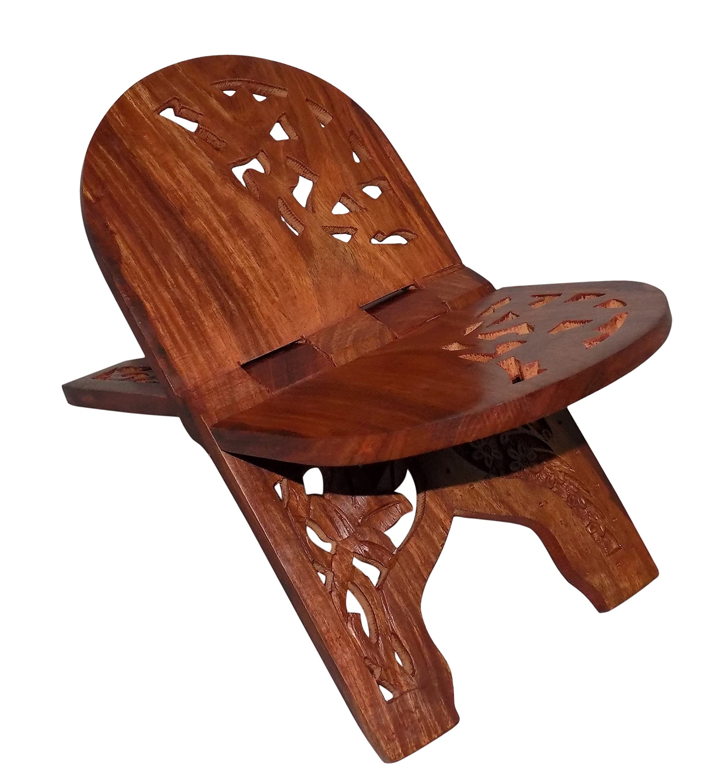 Buy Craftsman 12 Inch Rahel Holy Book Stand for Pooja puja Gita Quran