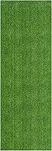 Ottomanson Artificial Grass Outdoor Runner Rug 2'7