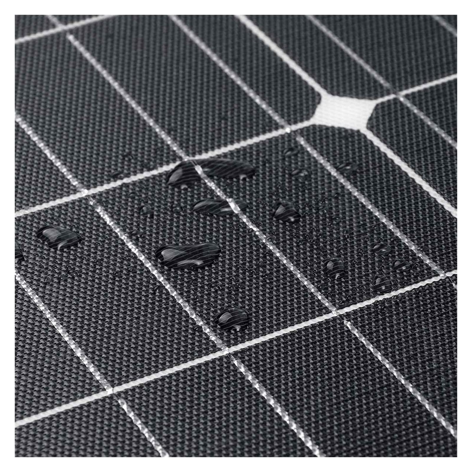 Panel słoneczny 160W 18V o wysokiej wydajności monokrystaliczny przenośny elastyczny wodoodporny awaryjny ładowanie zewnętrzne zasilanie akumulatorowe(80W and 30A)