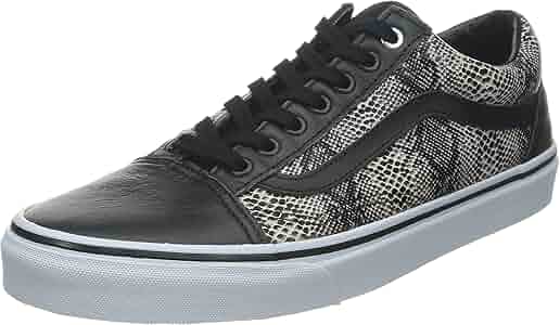 Amazon | Vans ユニ オールドスクール (蛇) ブラック/カーキ 