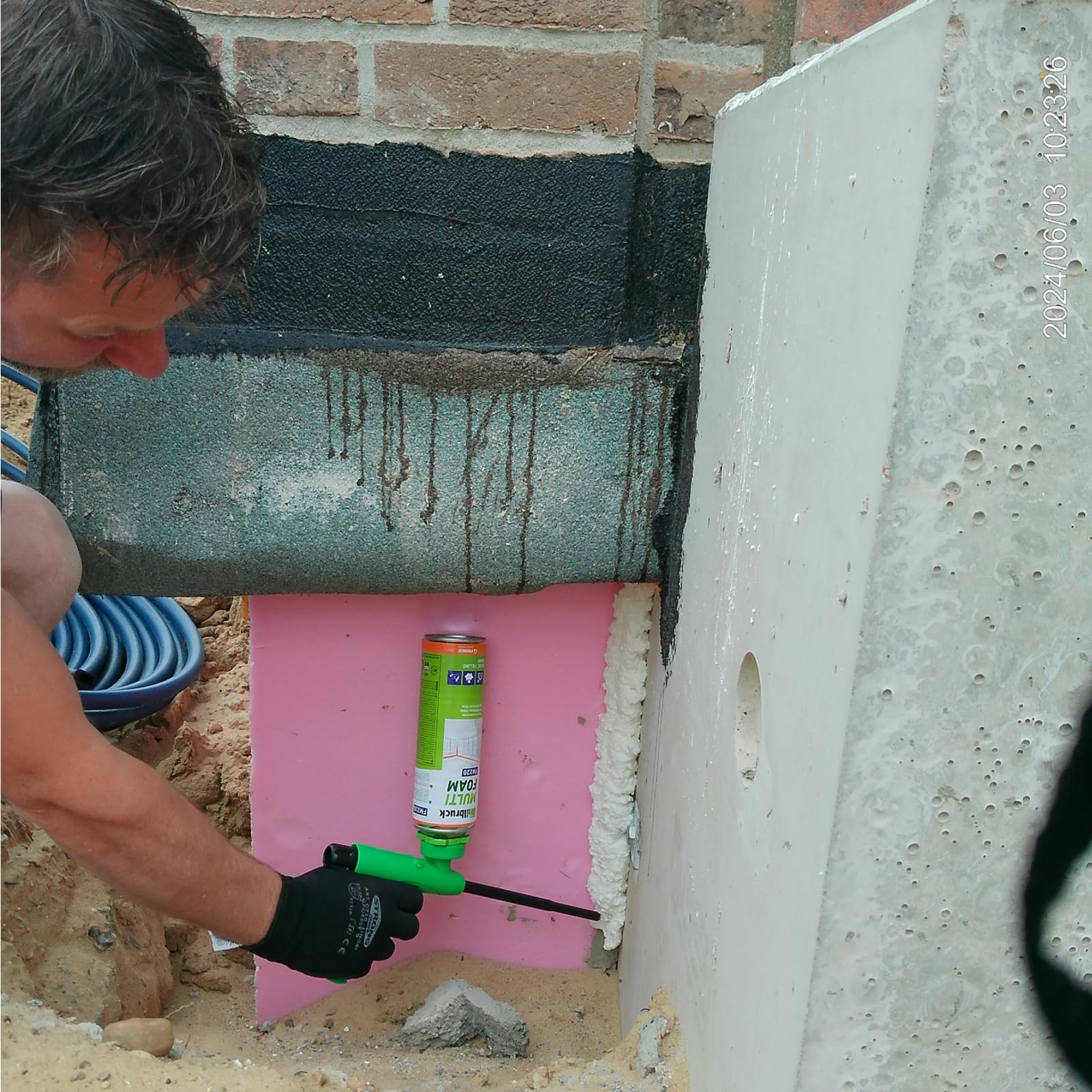 FM220 Bauschaum Montageschaum Pistolenschaum Multischaum Fensterschaum hohe Schalldämmung Wärmedämmung 500ml Kombisets (mit Reiniger AA290 + Schaumpistole Profi Teflon, 24x 500ml)