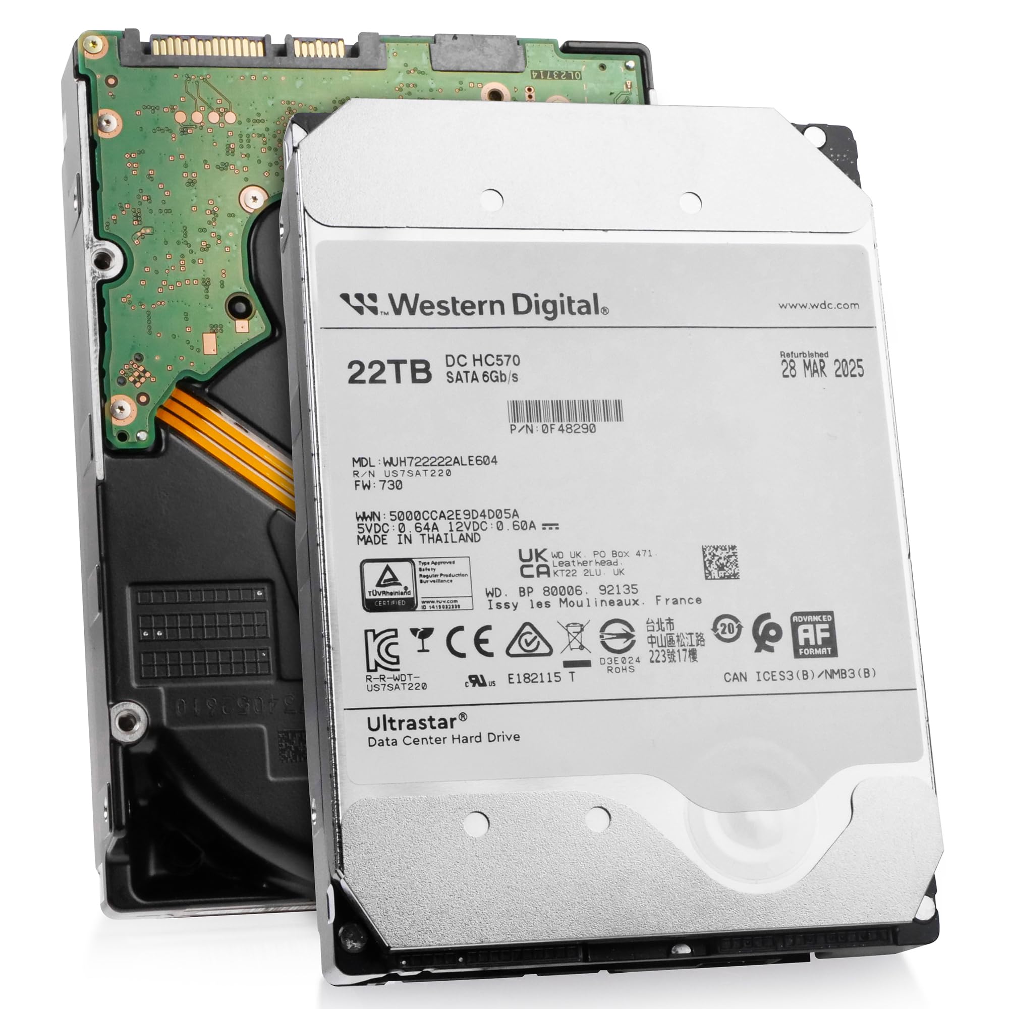 Amazon.com: Western Digital Ultrastar DC HC570 WUH722222ALE604