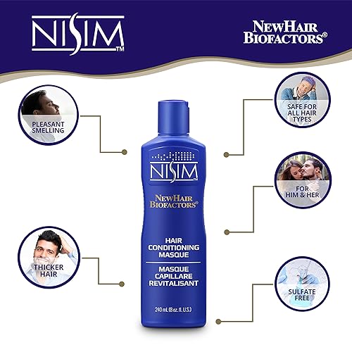 Miniatura 5 de Nisim Mascarilla acondicionadora para el cabello - 8 onzas (8.1 fl oz)