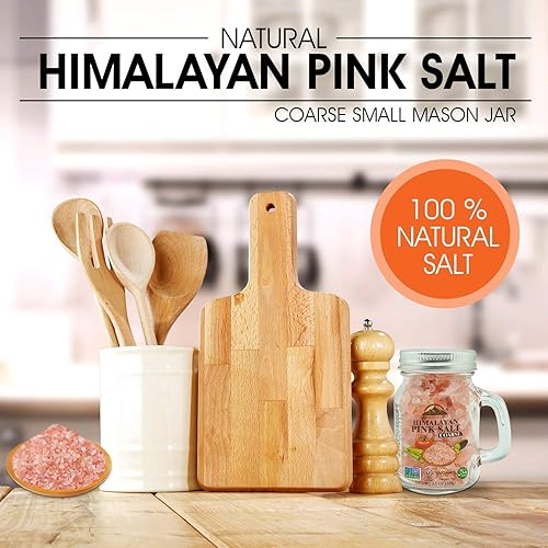 Miniatura 2 de Himalayan Chef Sal rosa del Himalaya sal gruesa tarro de masón-35 onzas