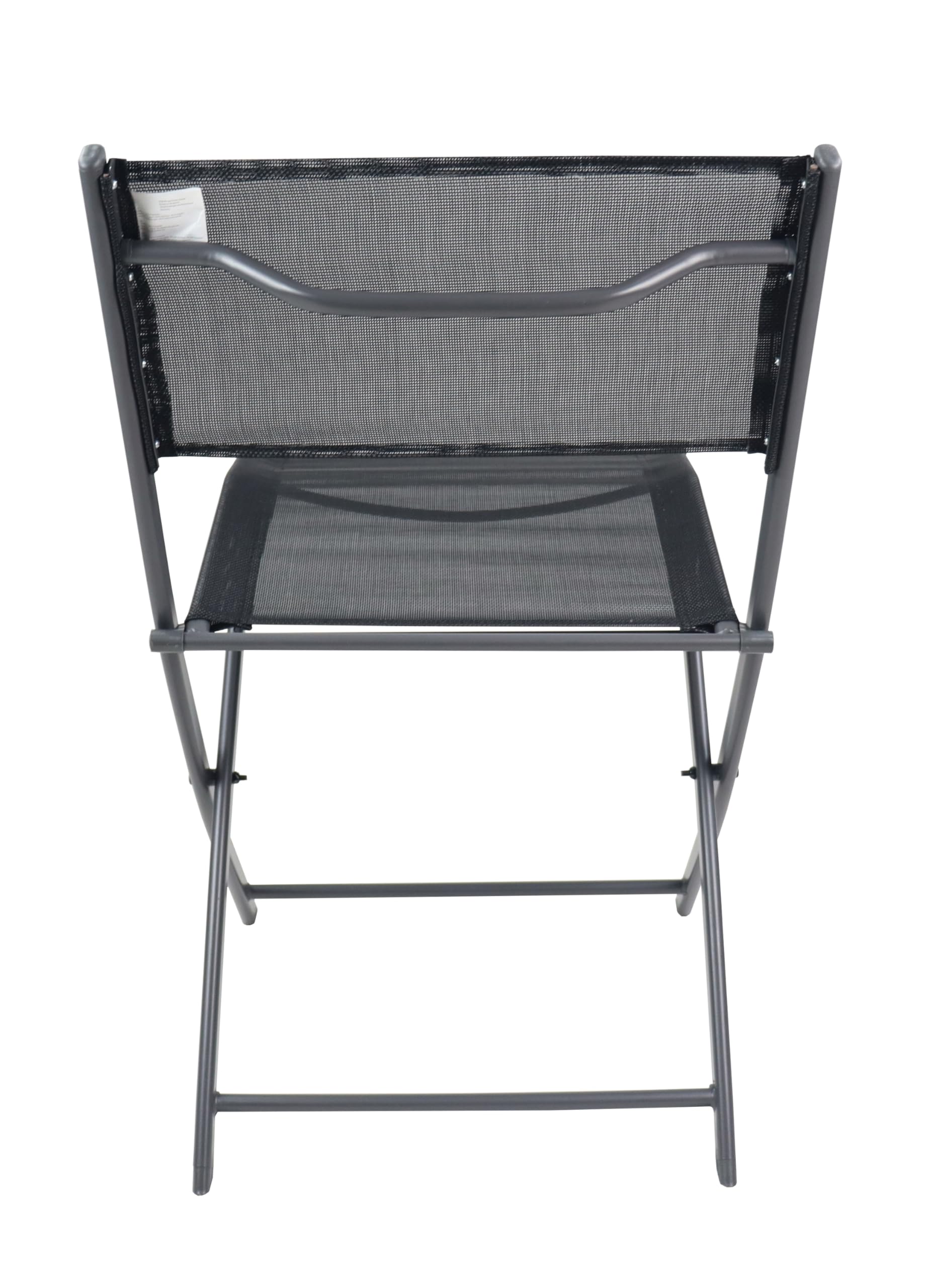 VCM Set de 2 chaises de Balcon Pliantes Chaise de Jardin Pliante Camping Chaise Pliante Sumila Set de 2 chaises de Balcon Pliantes Chaise de Jardin Pliante Camping Chaise Pliante Sumila Noir