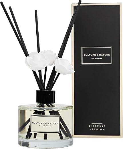 Black Rose Reed Diffuser Gift