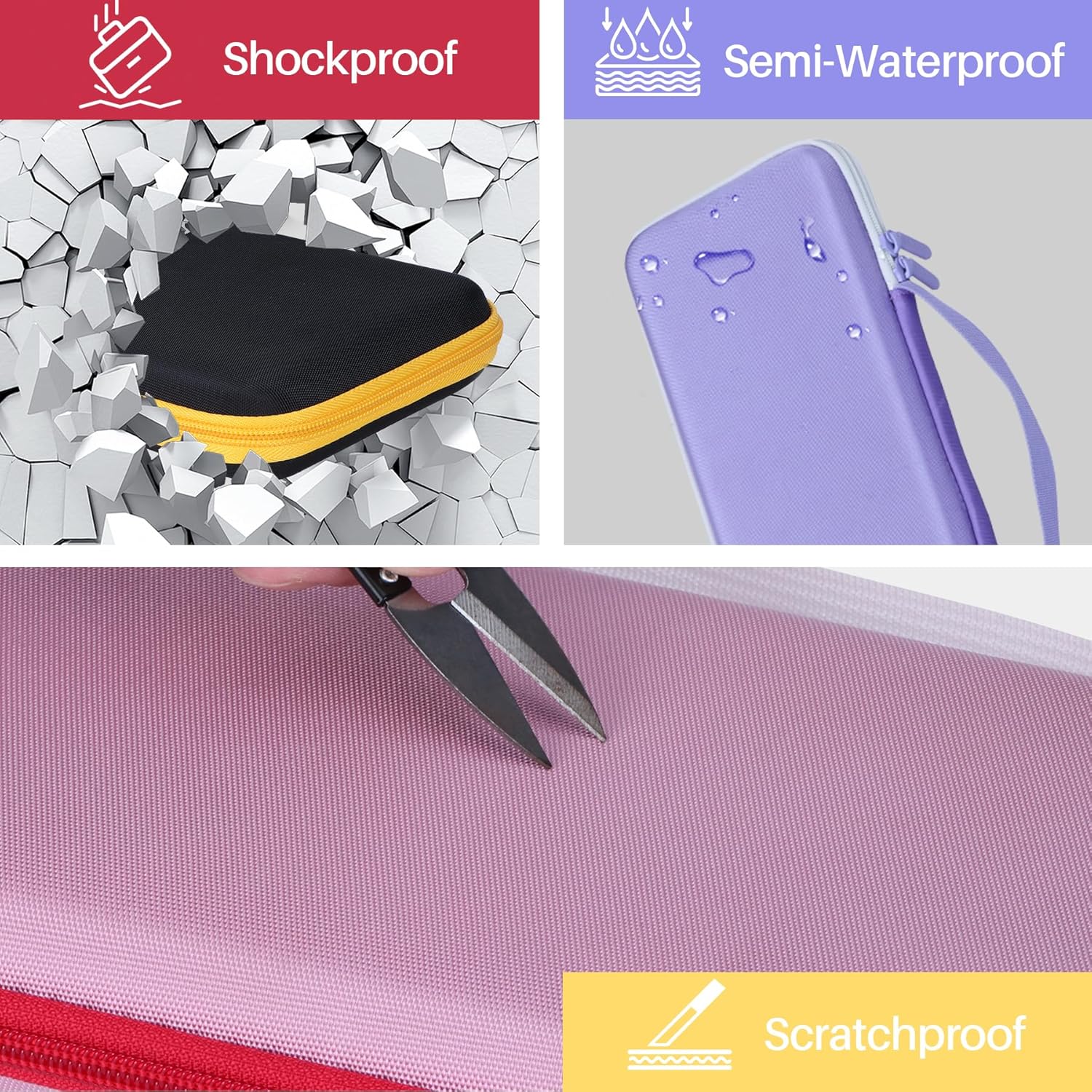 Storage Case Compatible with Logitech POP ICON Combo Keyboard and Mouse Combo (Graphite Case) - Image 7