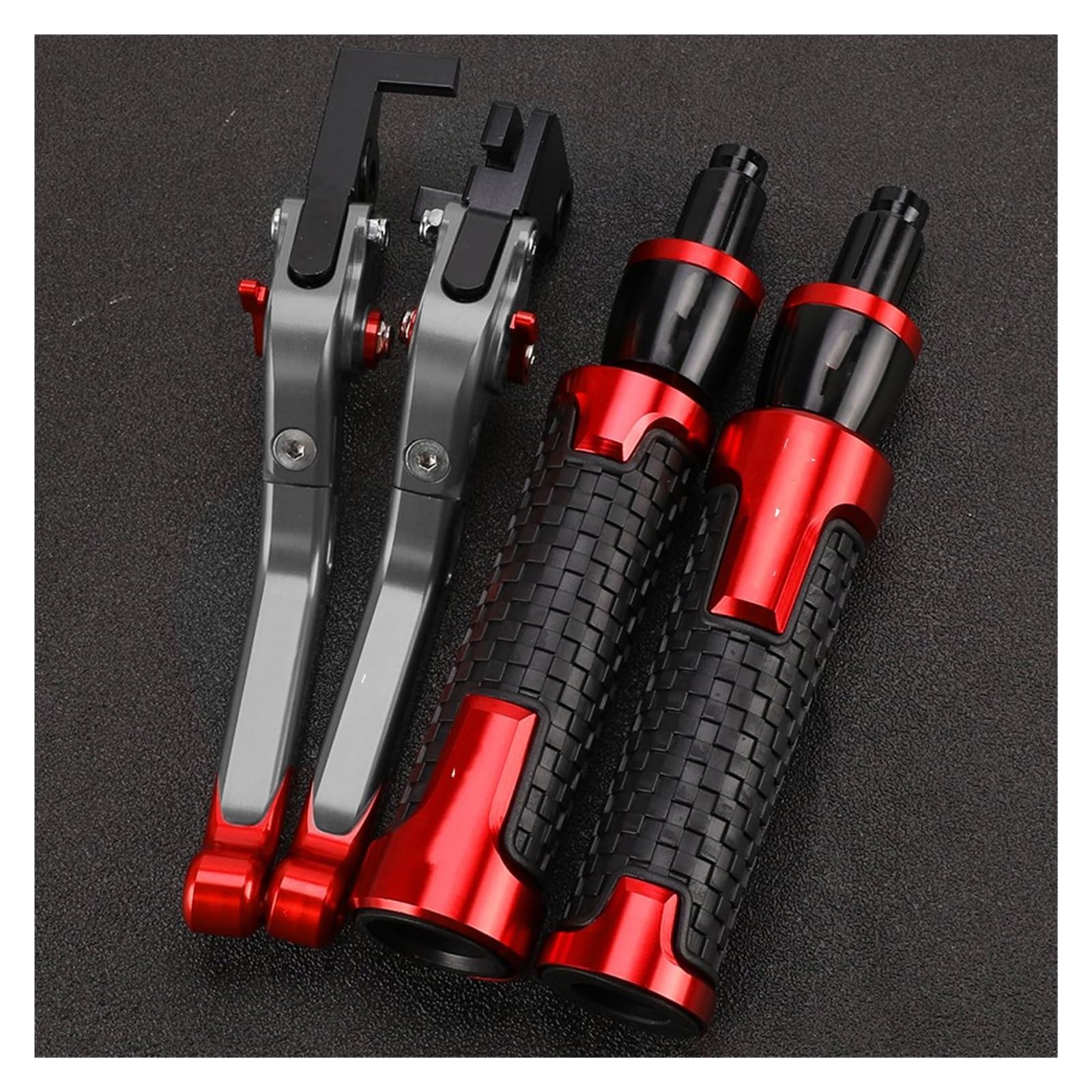 Tingyus W Motorbike Brake Lever For Dt125 1987 1988 1989 1990 1991 1992 1993-2005 Brake Clutch Levers Handle Handlebar Grips Acessories(W)