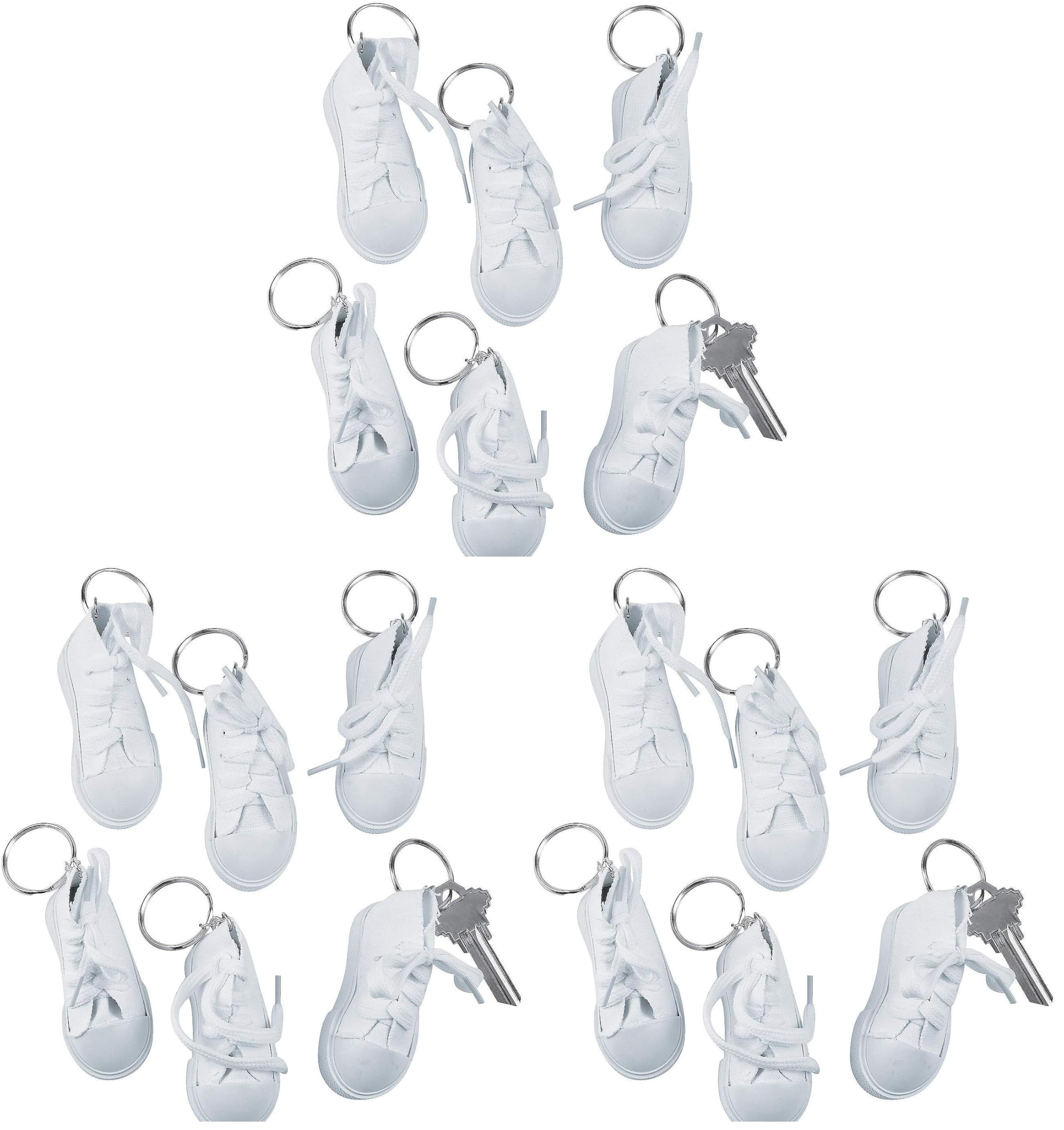 DIY Shoe Keychains, makes 12 - Crafts for Kids and Fun Home Activities