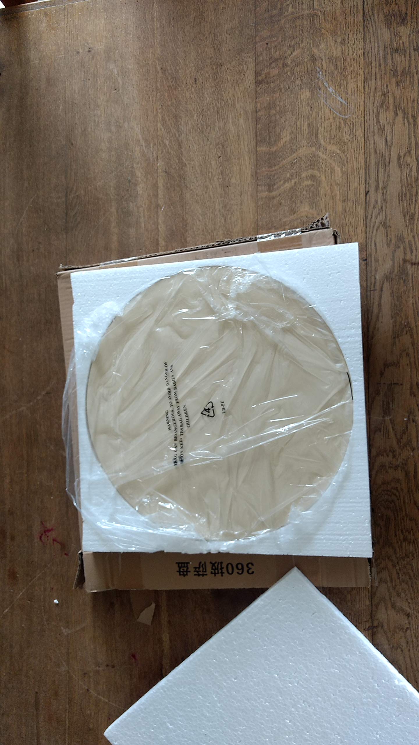 YNNI KAMADO TQAPP38 - Deflettore termico per pizza ad alta temperatura, 38 cm, per barbecue