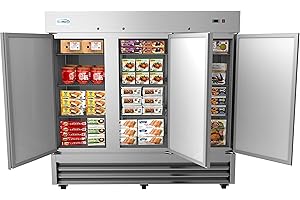 KoolMore Industrial-Grade 82" Commercial Reach-In Freezer: The Epitome of Refrigeration Excellence