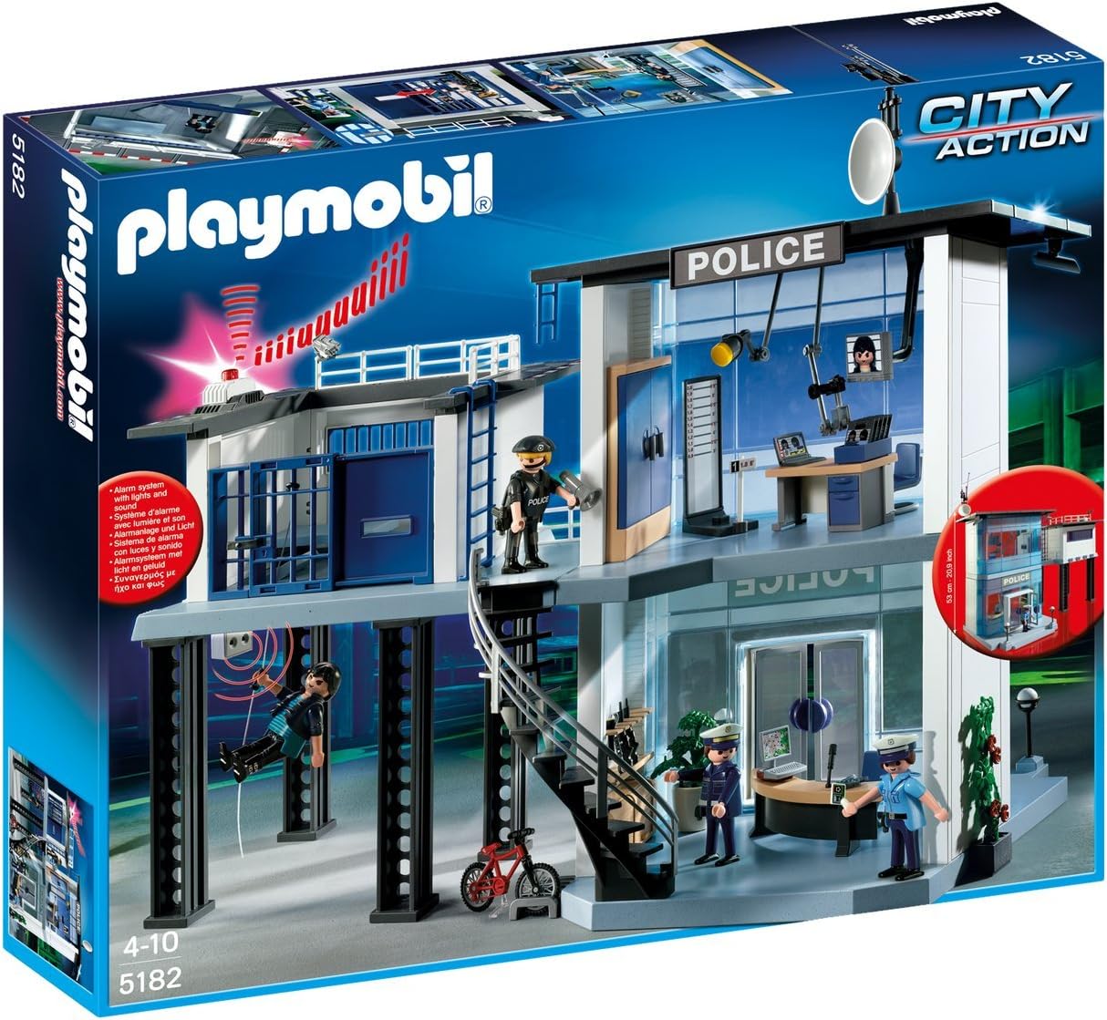 Buy Playmobil Police Station with Alarm System at Ubuy Philippines
