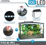 Kit d'aquarium LED Marina, 10 gallons, (15256A1)