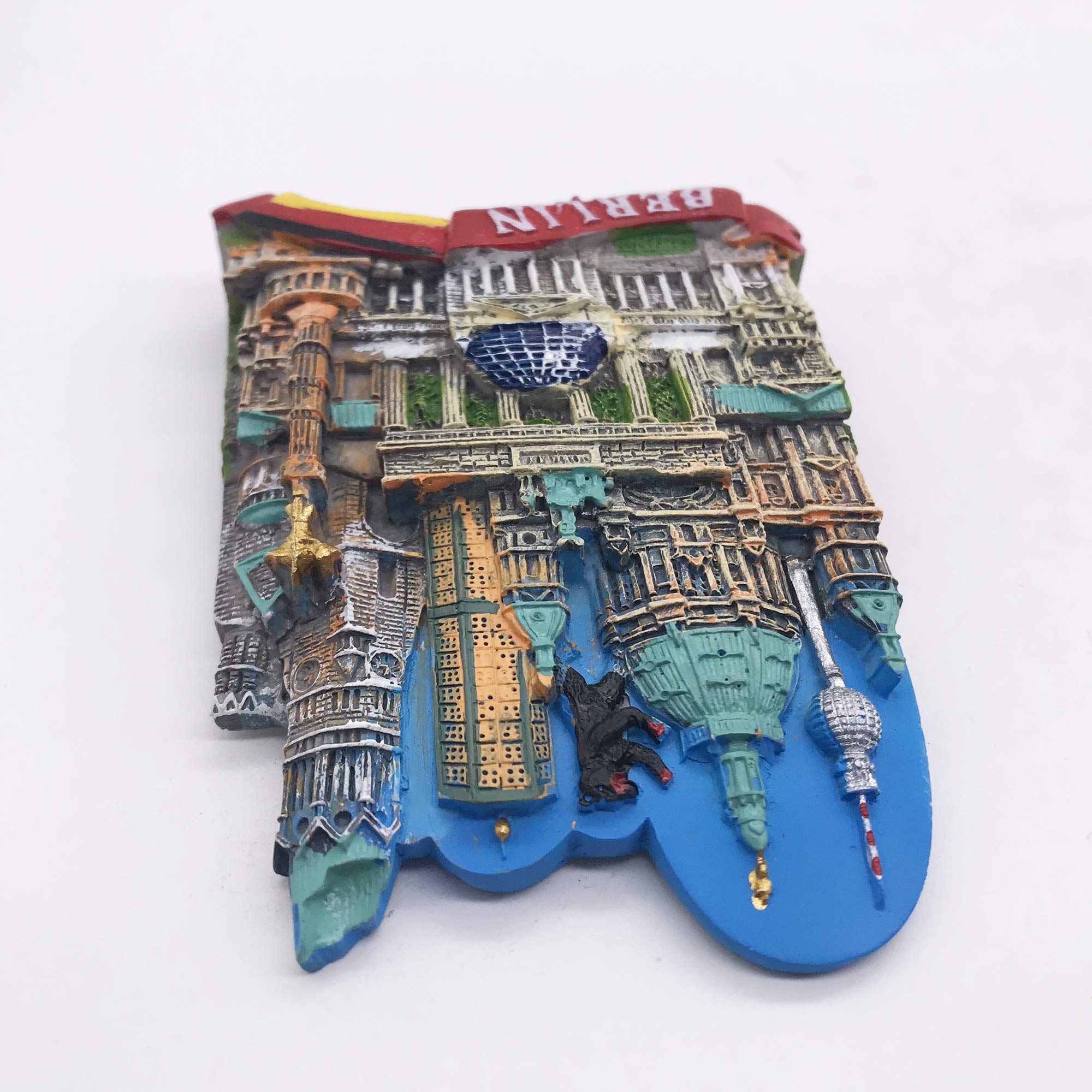 Aimant De Réfrigérateur 3D Taiwan, Souvenir Scellé Dans Une Boîte