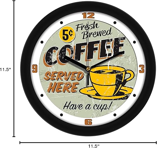 Miniatura 6 de Old Time Barbershop - Reloj de pared retro