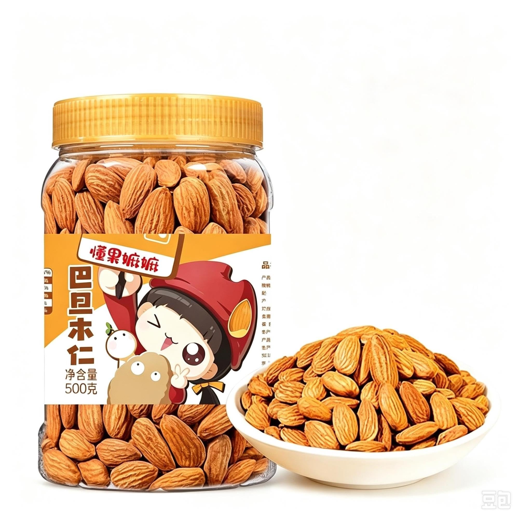 Almendras Tostadas 500g Sin Cáscara