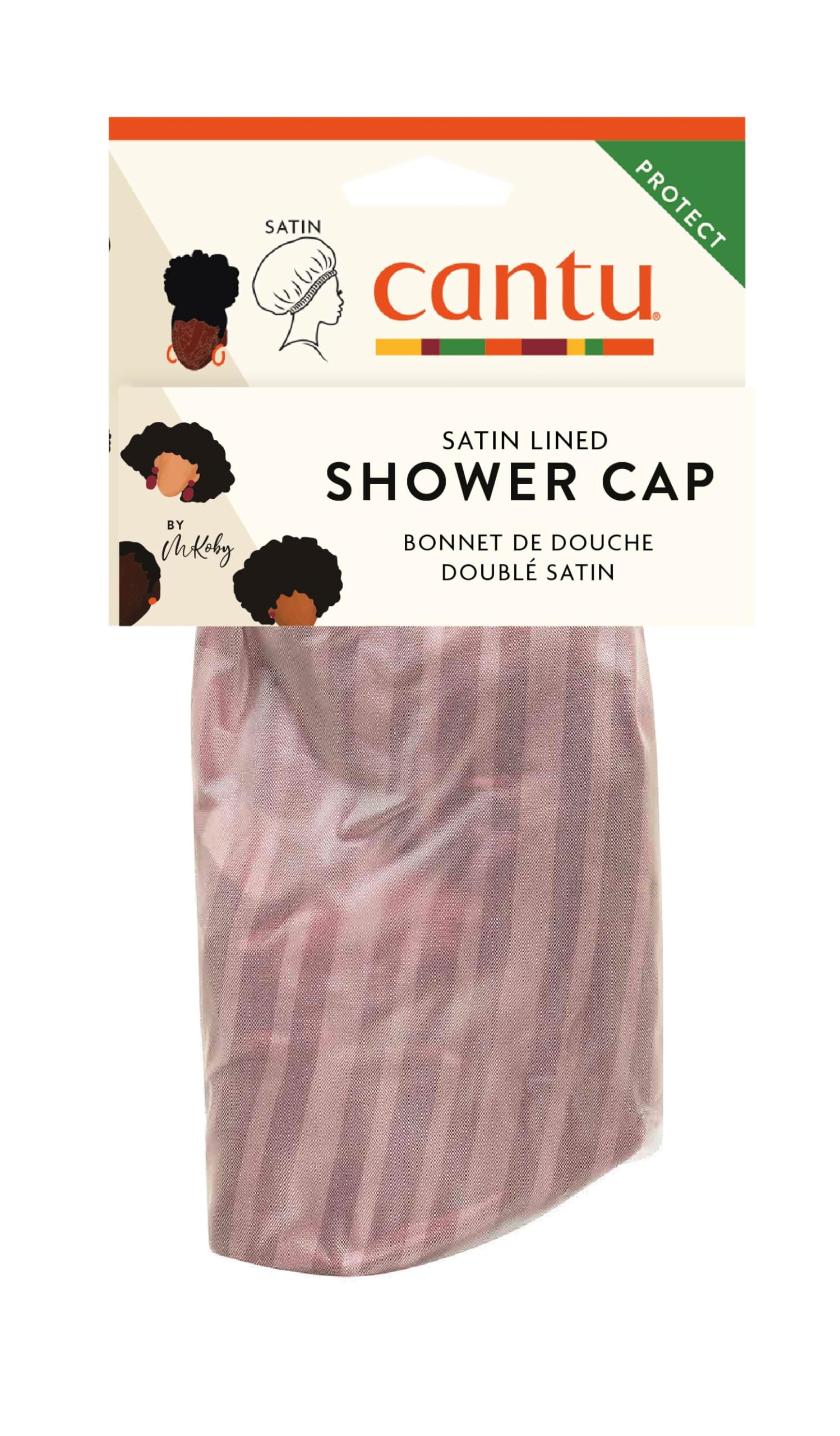 Hair Accessories Shower Cap Satin Lining