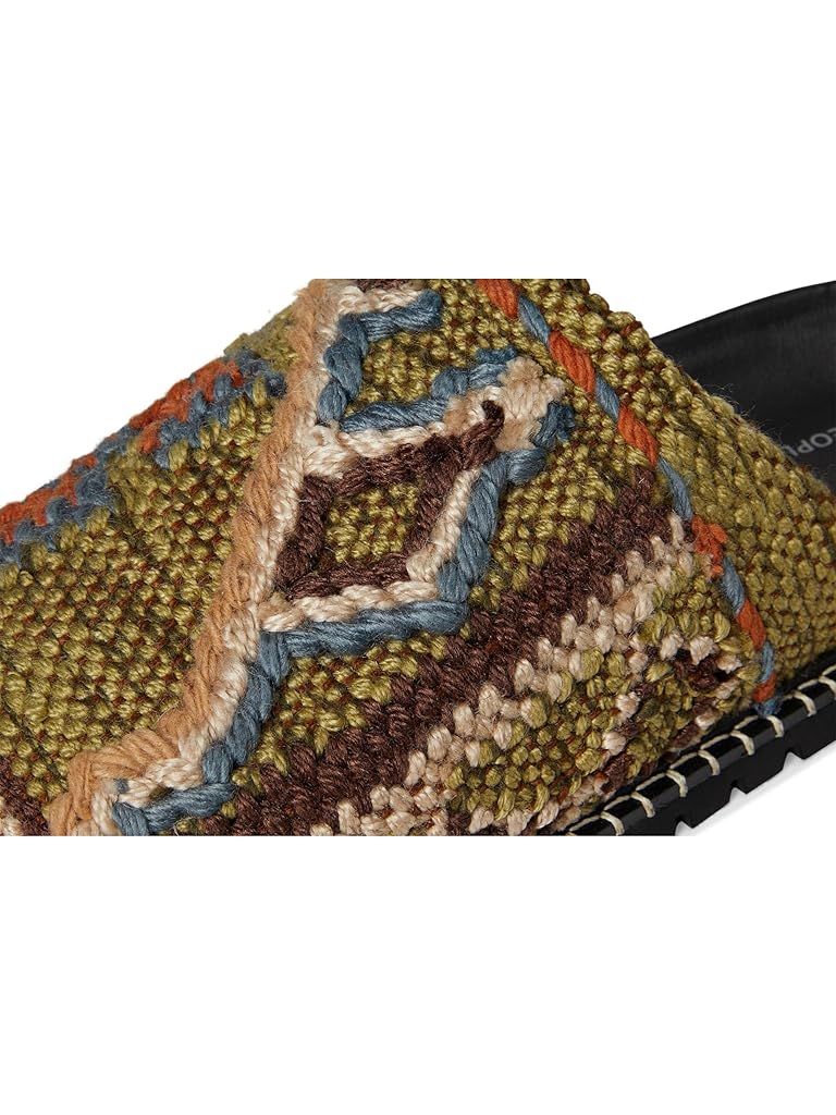 Green Free People Magic Carpet Mules