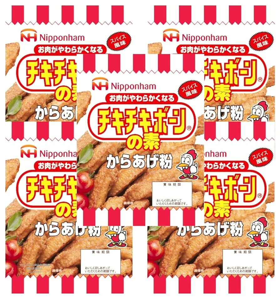 Amazon.co.jp: 日本ハム チキチキボーンの素 100g×5パック
