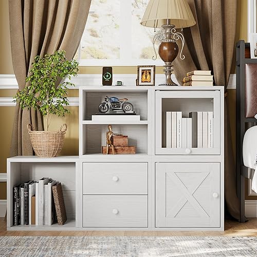 Miniatura 9 de FUSUNBAO Organizador Mágico de Almacenamiento de Cubos DIY Cubos Apilables para el Hogar Libros Ropa Juguetes - Sistema Modular de Almacenamiento