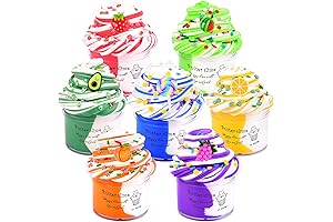 7 Pack Butter Slime Kit: The Ultimate Sensory Delight