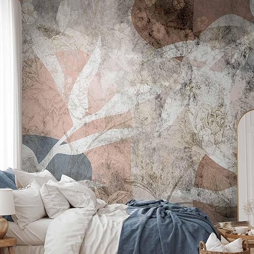 Miniatura 5 de artgeist Wall Mural Flowers Floral 116x83 in - Peel and Stick Self-Adhesive Wallpaper Removable Large Sticker Foil Wall Decor Print Design Mural