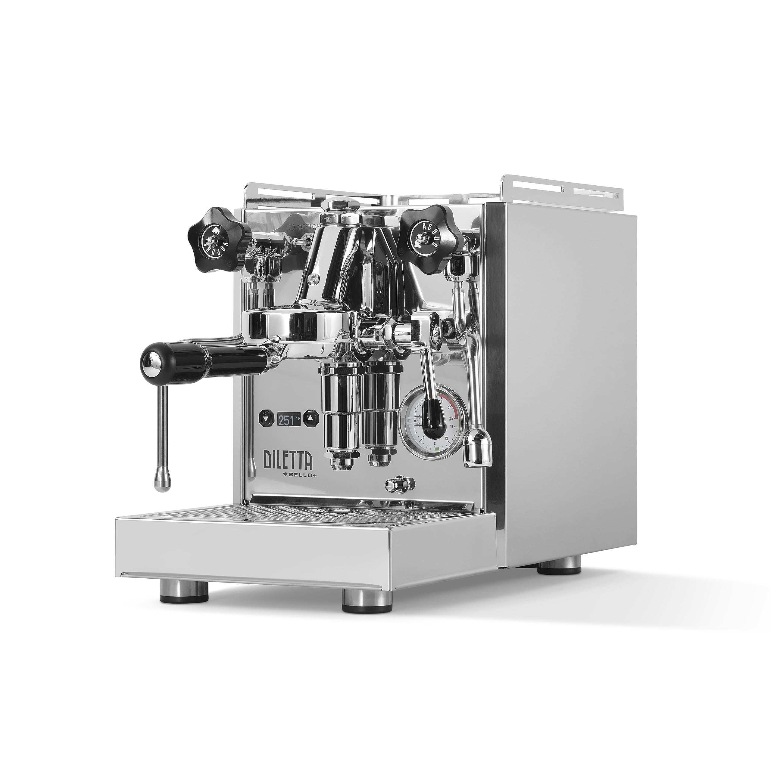 Diletta Bello+ Espresso Machine (Stainless Steel) view 2