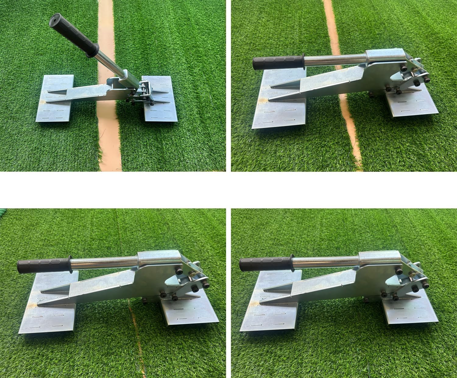 Synthetic Turf Installation Tool Turf Tractor Turf Claw Turf Fixing Tool, Artificial Turf Seam Tool Suitable for Commercial Landscaping, Sports Grounds, Kids' Play Zones Artificial Turf Laying