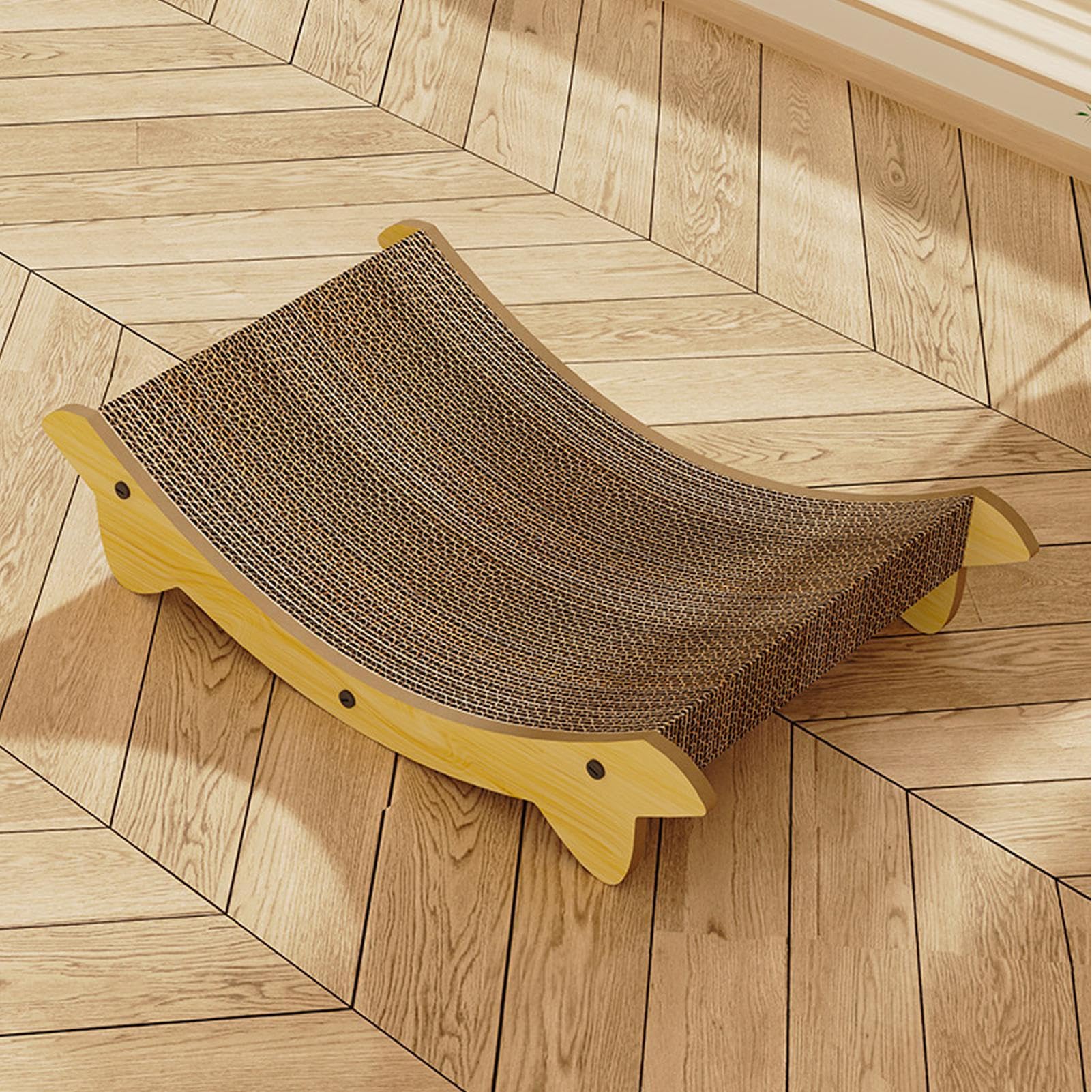 Alfombrilla Rascador para Gatos Rascador para Gatos con Base | Accesorios Para Mascotas Protección Para Muebles Contra Arañazos En Alfombra Sofá Pared Puerta Juego Interior Contra