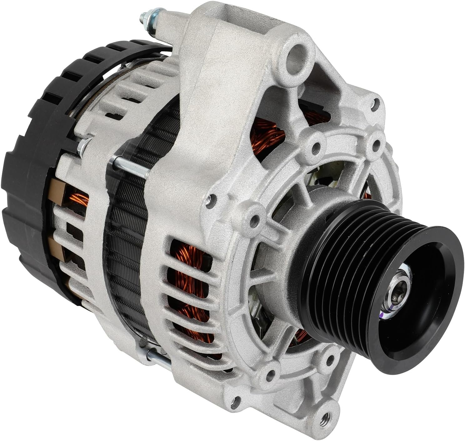 cciyu Alternator 8721 Replacement Case 420CT 2008 SN N7M455401-On Case 432T/M3 Diesel, 11SI Replace for 8721N, 8721, 8600086, 8600000, 19020208