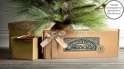 Miniatura 5 de Woodstock Campanillas de viento para exteriores, decoración de jardín y patio, decoración de porche delantero, campanas decorativas del paraíso de