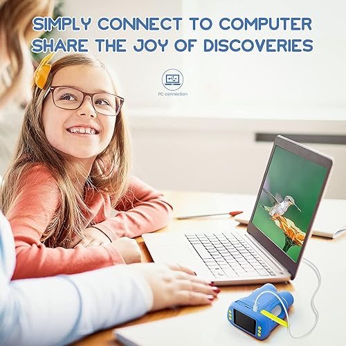 Miniatura 8 de Andonstar AD122 - Microscopio y telescopio de doble lente, binoculares de microscopio portátil de mano, cámara digital y kit de microscopio de video