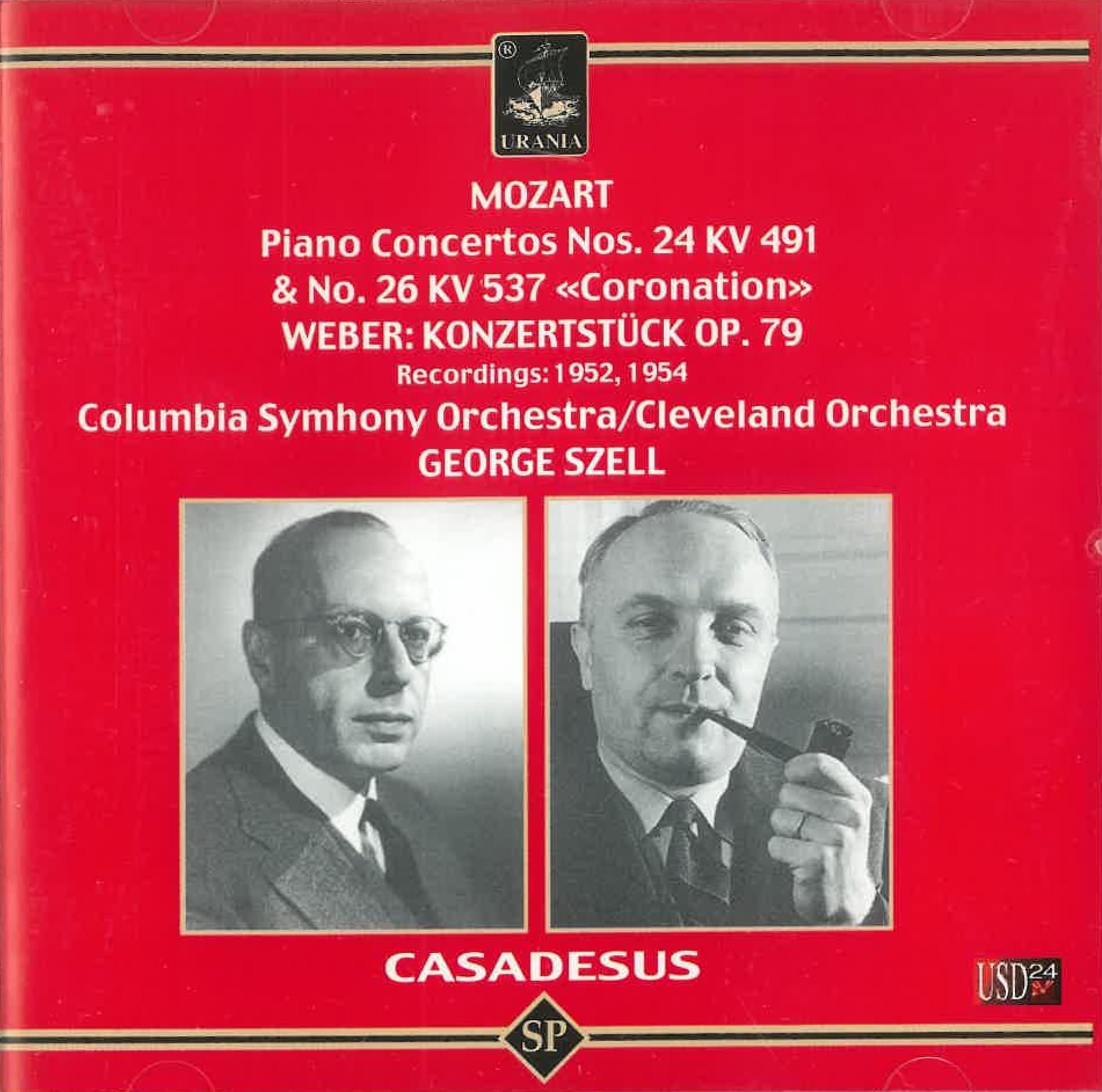 Piano Concertos Nos. 24 And 26/Konzertstuck (Szell)