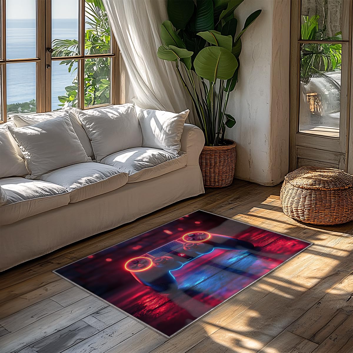Tapis de manette antidérapant cadeau idéal 50x70cm pour passionné de jeu
