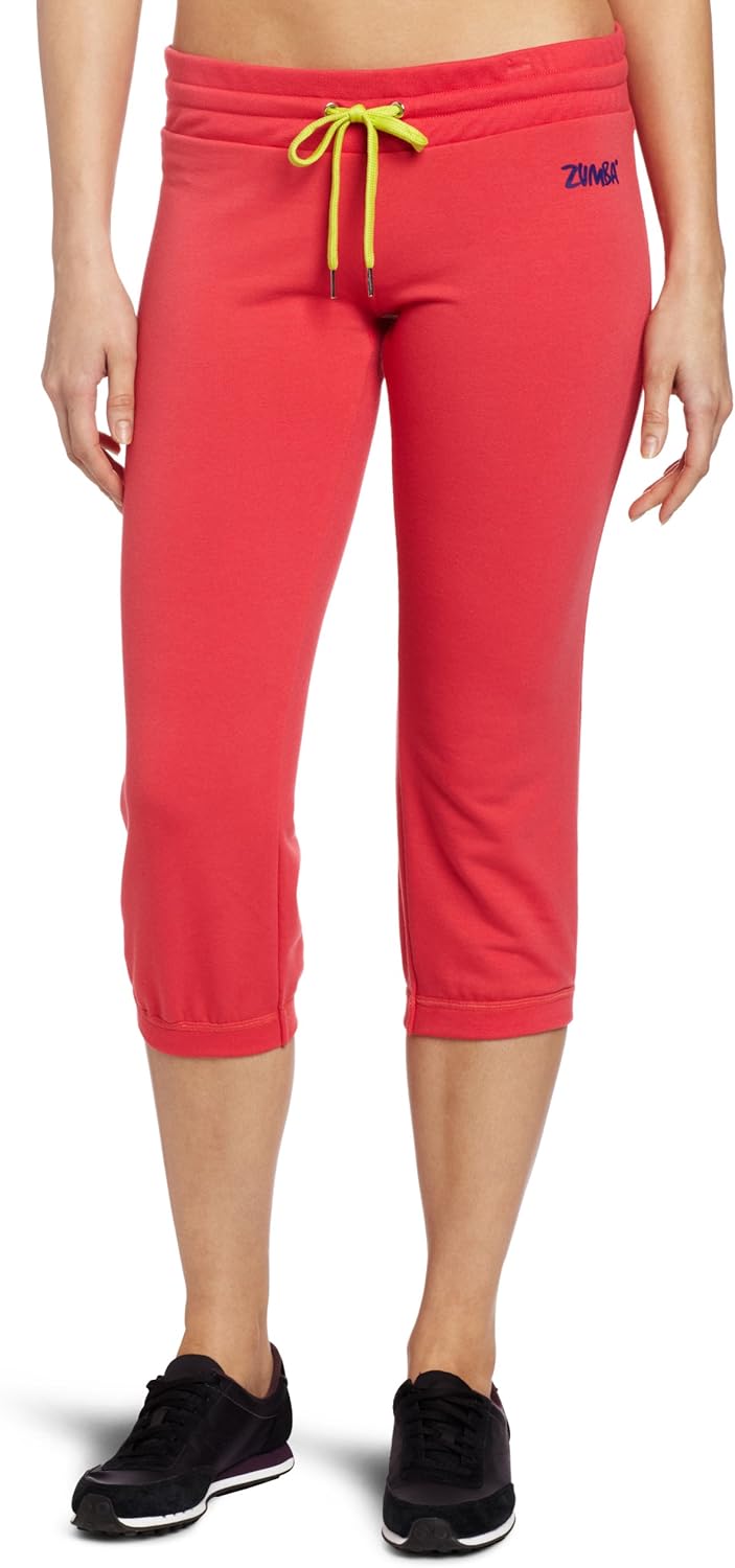 Zumba Fitness LLC Women's Crave Capri Sweat Pant : Athletic Sweatpants : Clothing, Shoes & Jewelry