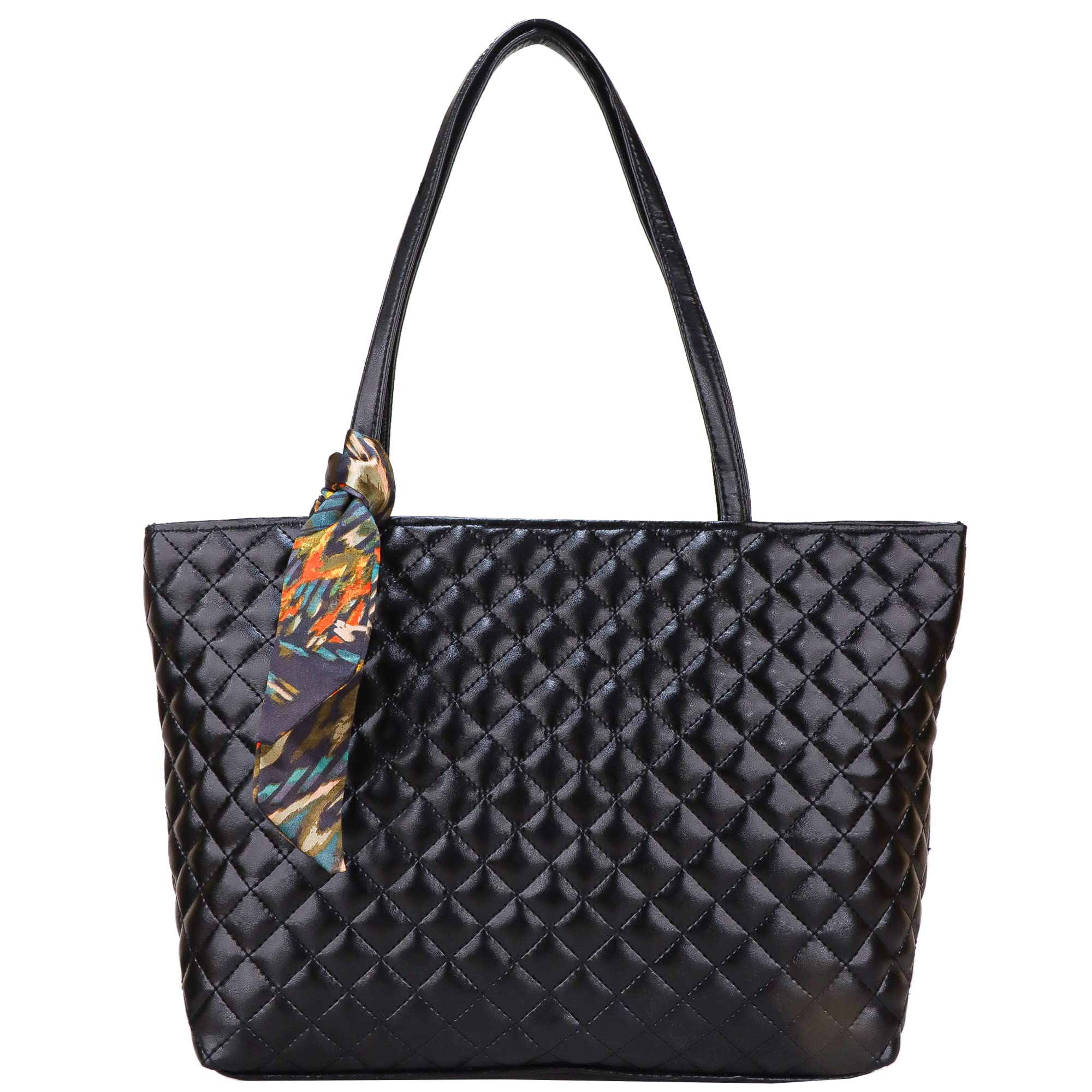 GORGEOUS CLASSIC READY TO GO bag for Girls and Women QUALITY MATERIAL BARFI LOOK (BLACK) (B0C445CZJ6) Amazon Price History, Amazon Price Tracker