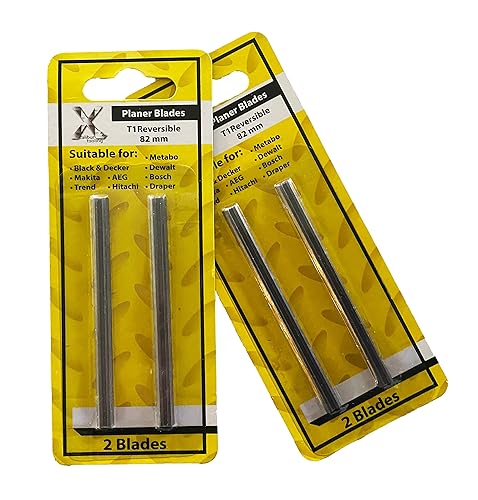 Miniatura 3 de Xcalibur - Cuchillas cepilladoras HSS de 3-1/4 pulgadas, 3.228 in, para Makita M102, 1900, 1900B, 1901, 1902 (paquete de 4)