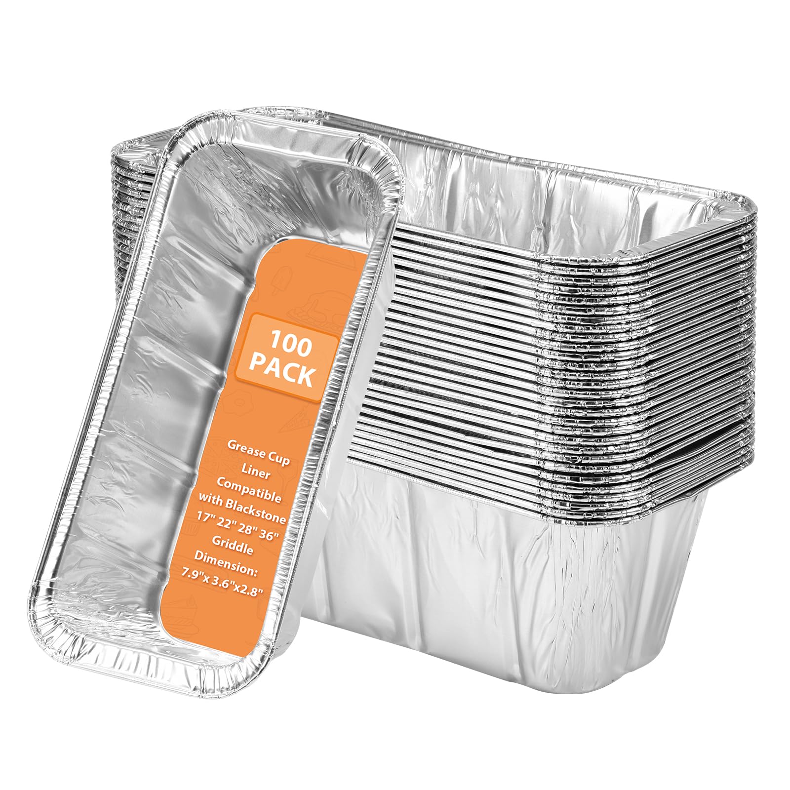 Amazon.com: EWFEN 100 Pack Blackstone Griddle Accessories Grease