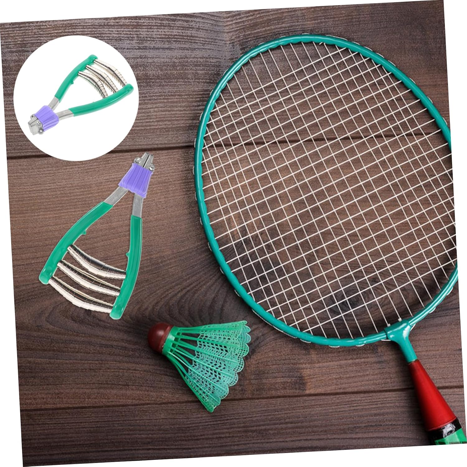Outanaya Sports Tennis Badminton Racket Stringing Machine Tools Starting Clamp Stringing Clamp Puller for Racket Maintenance