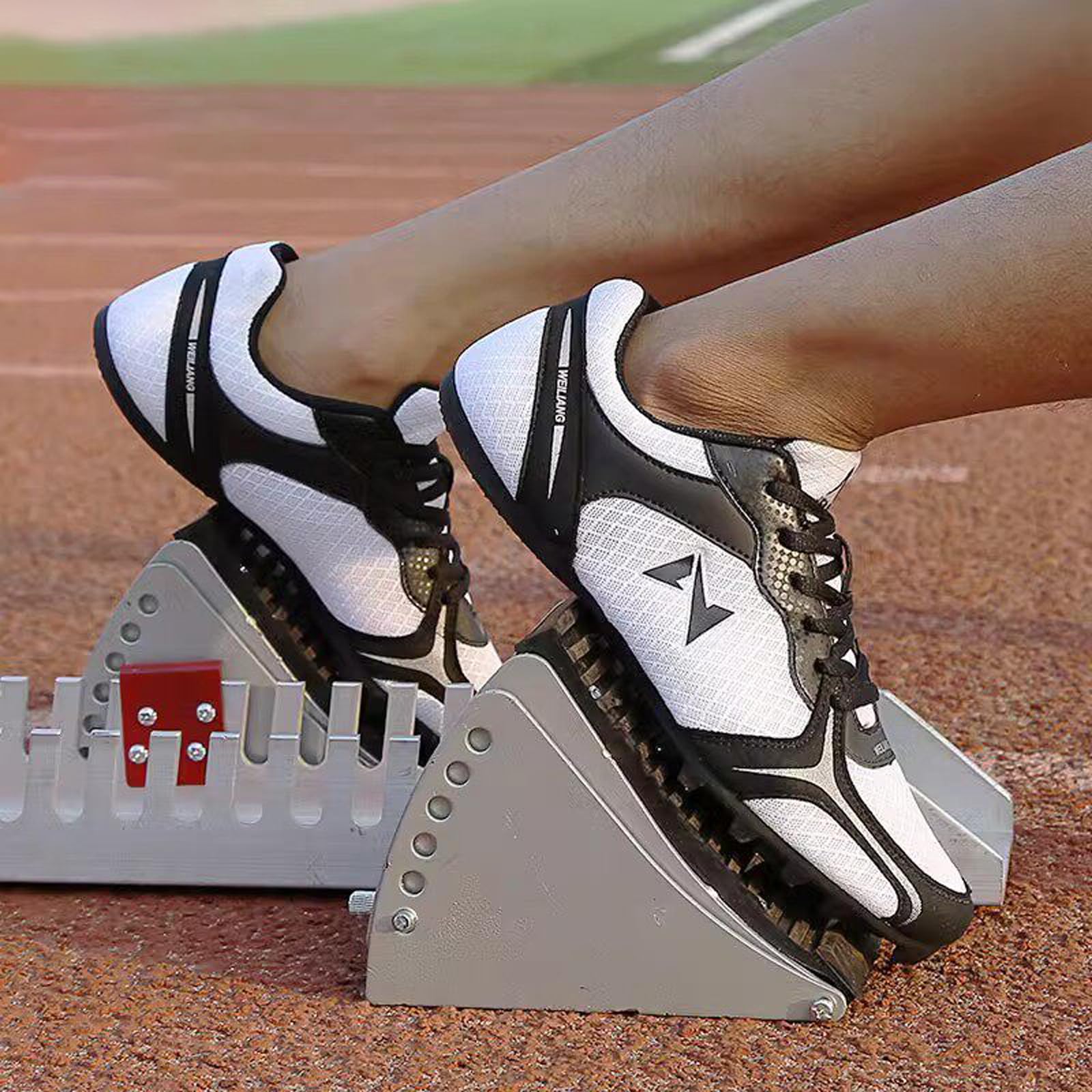 Zapatillas Clavos Atletismo,Zapatillas Deportivas para Pista,Zapatillas Clavos Atletismo Mujer,Zapatillas Profesionales con Clavos para JóVenes,Ligeras,para Estudiante Competencia