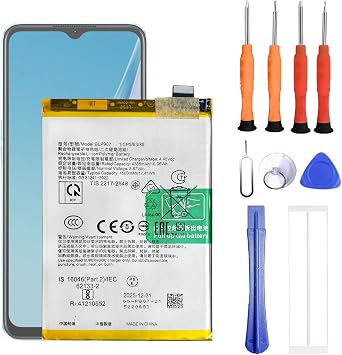 BLP907 Battery Compatible with OnePlus Nord N20 5G Replacement Battery for with Repair Tool kit
