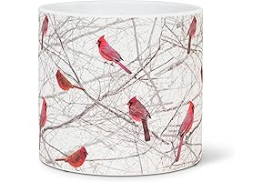 Abbott Collection Cardinals in Bush Planter