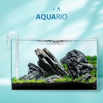 Aquario Neo Flow - Freshwater Aquarium Lily Pipes for Planted Aquarium Canister Filters, Cuttable, Adjustable, Modular Fish Tank Lilys, Non-Suction Cup - Large, 17mm OD for/fits 5/8(16/22) Tubing