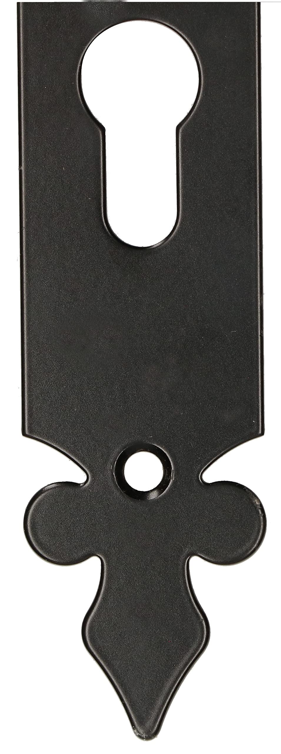 KOTARBAU® Door Handle 72 Mm Left Right For Profile Cylinder Black Door