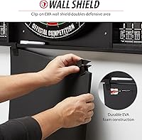 Vista 5 de Viper by GLD Products Resolute - Tablero de dardos, negro