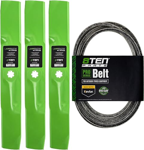 Blade Belt Kit for John Deere GX21380 GX21395 54 Inch Deck