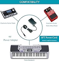 Vista 2 de MaxLLTo Adaptador de corriente de 5.9 ft para Roland Boss PSA-100 PSA-120 PSA-120S PSA-120T PSA-100S PSA-220S PSA-230