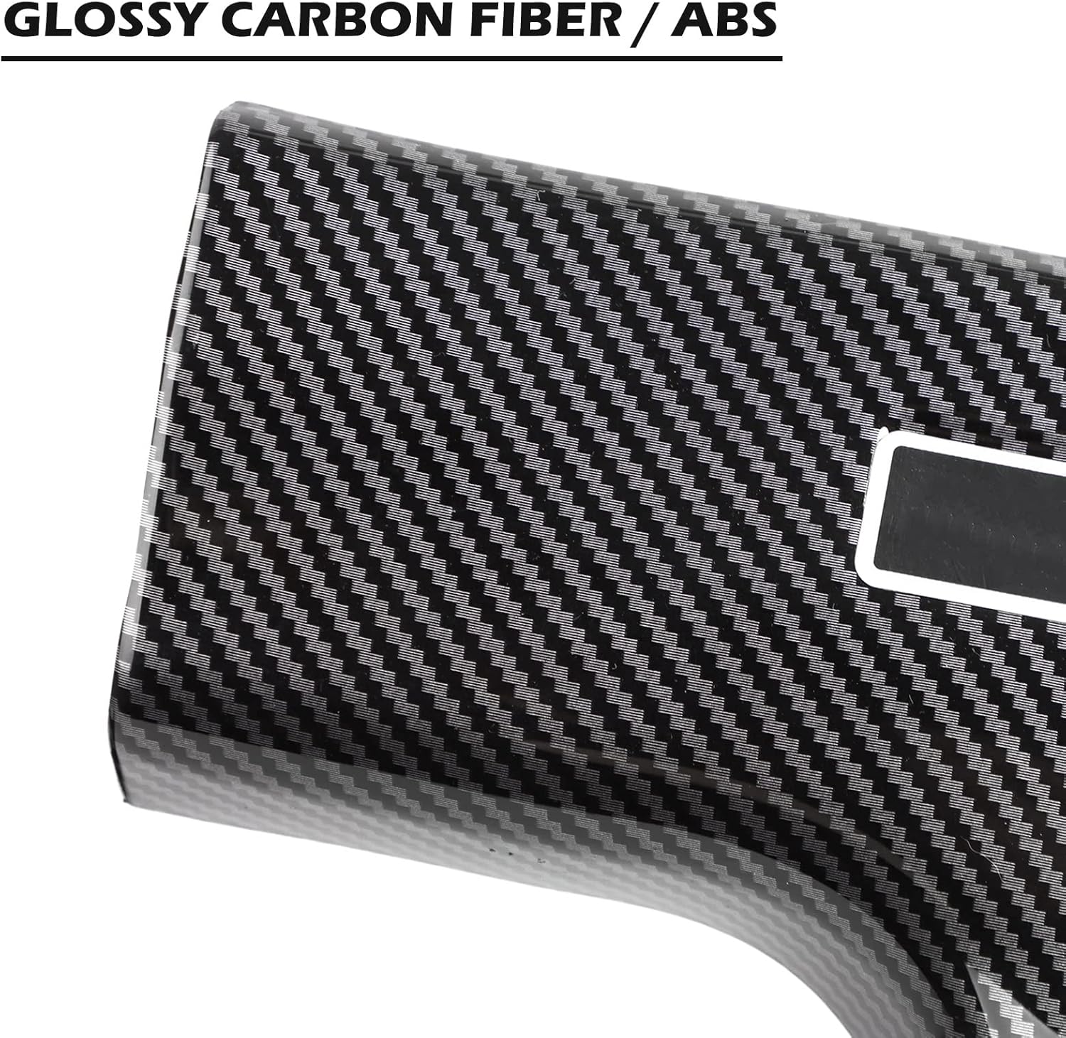 Door Sill Protector for Tesla Model Y, 4 Pieces Door Entry Protectors Strips for Inner Side, Tesla Model Y Accessories 2021 2022 2023 2024 for 5-Seater, Glossy Carbon Fiber Pattern